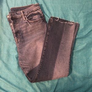 Gap Crop Flare Jeans